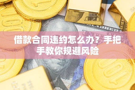 武汉借款合同违约怎么办？手把手教你规避风险