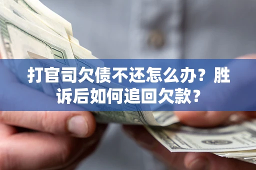 武汉打官司欠债不还怎么办？胜诉后如何追回欠款？