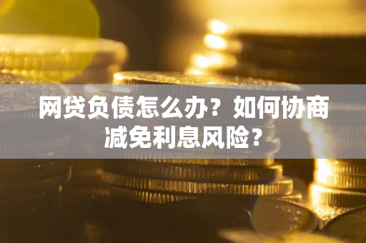 武汉网贷负债怎么办？如何协商减免利息风险？