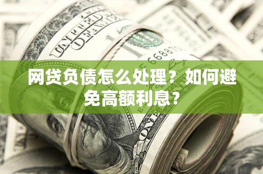 武汉网贷负债怎么处理？如何避免高额利息？