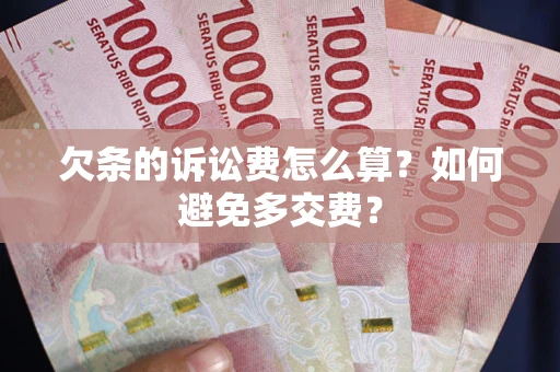 武汉欠条的诉讼费怎么算？如何避免多交费？