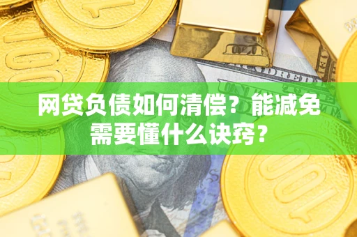 武汉网贷负债如何清偿？能减免需要懂什么诀窍？