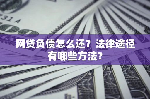 武汉网贷负债怎么还？法律途径有哪些方法？