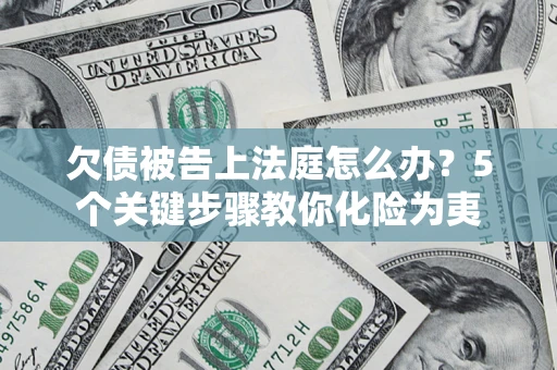 武汉欠债被告上法庭怎么办？5个关键步骤教你化险为夷