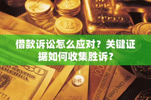 武汉借款诉讼怎么应对？关键证据如何收集胜诉？